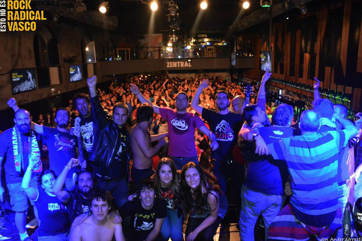 Esto No es Rock Radical Vasco, en la Sala Zentral de Pamplona. Foto: Jon Ander Urresti / Perfil de ENERRV en Facebook