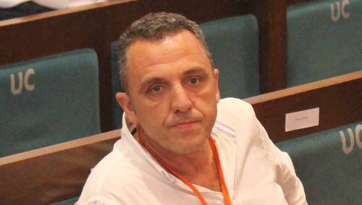 El secretario general de UGT Cantabria, Mariano Carmona