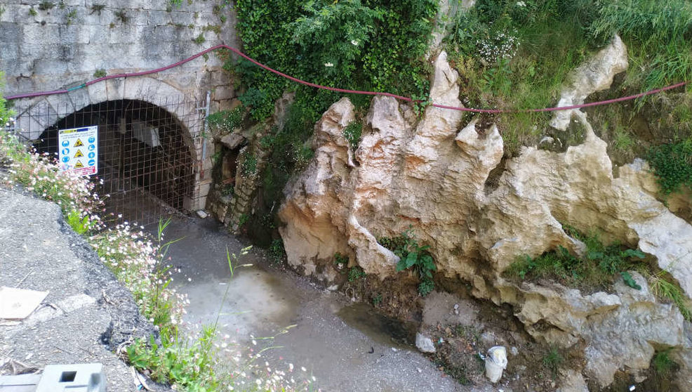 Las obras del túnel del Tetuán se retrasan tres meses por el derrumbe de la bóveda