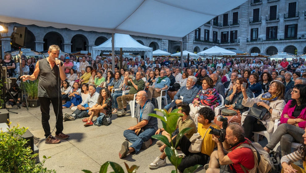 Una de las actividades culturales de la Feria del Libro de Santander (FELISA) 2023  