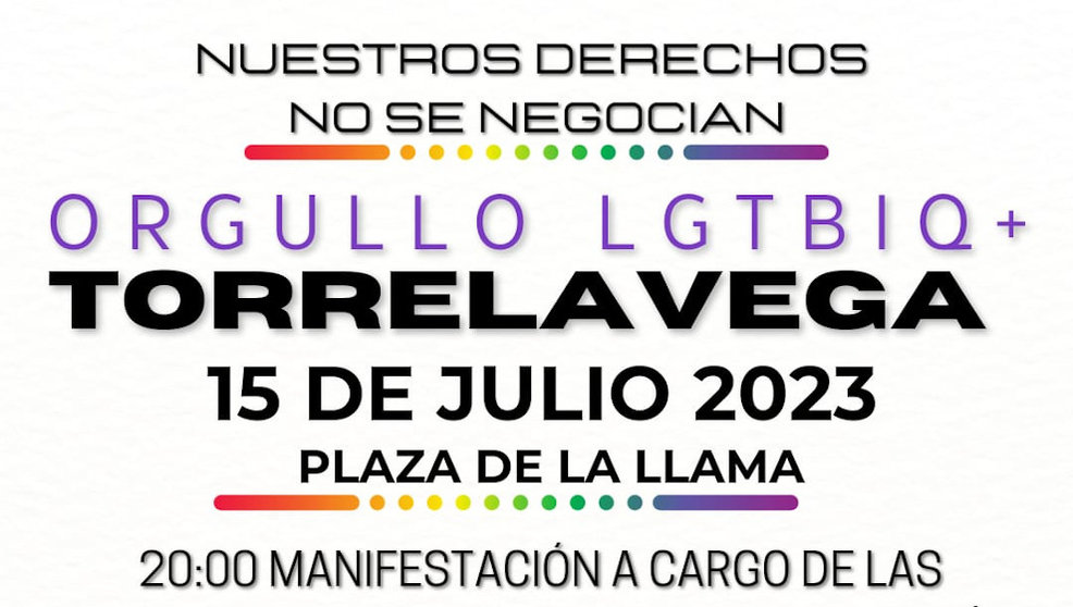 Fiesta del Orgullo LGTBIQ+ en Torrelavega