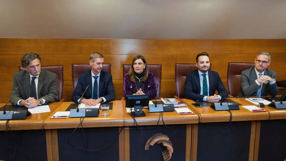 Comparecencia del presidente del Tribunal Superior de Justicia de Cantabria (TSJC), José Luis López del Moral, en comisión parlamentaria