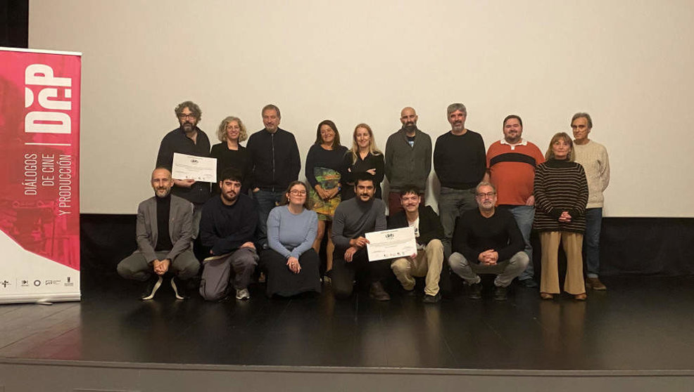 Premiados y participantes en el cuarto taller de impulso de proyectos cinematográficos