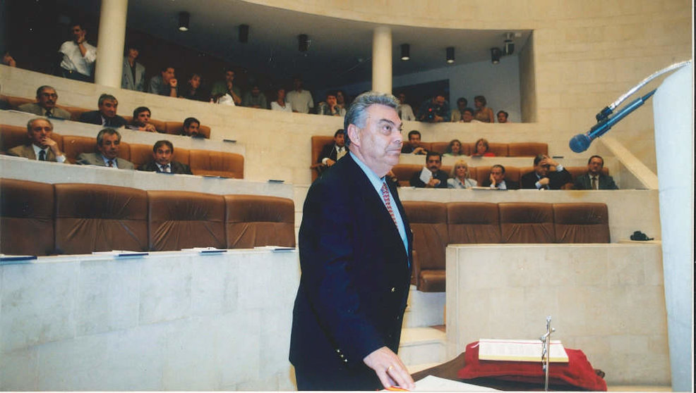 El exvicepresidente del Parlamento de Cantabria, Manuel Blanco Díaz