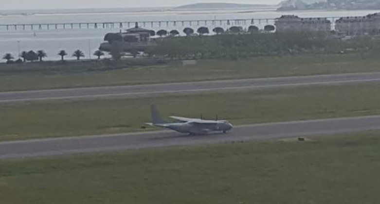 El avión del Ejército del Aire ha centrado el simulacro de secuestro