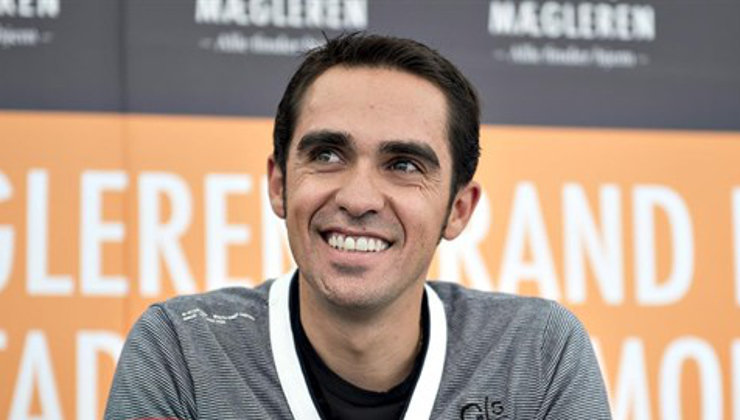 El ciclista Alberto Contador