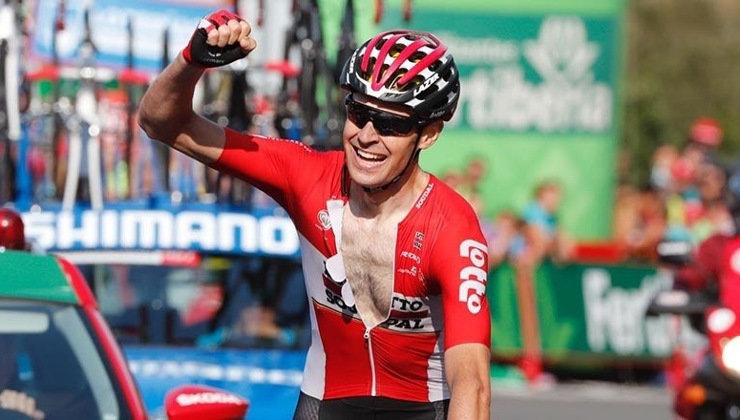 El ciclista belga Sander Armée ha ganado la etapa en Cantabria