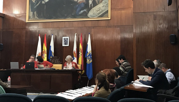 Pleno del Ayuntamiento de Santander en una imagen de archivo