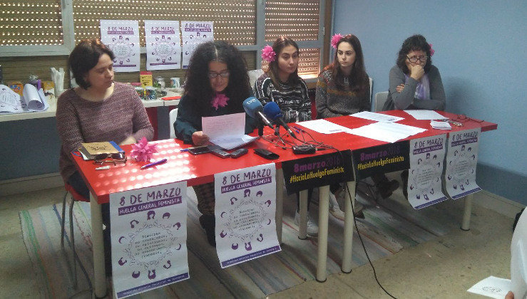 Rueda de prensa de las Asambleas Abiertas Feministas de Cantabria