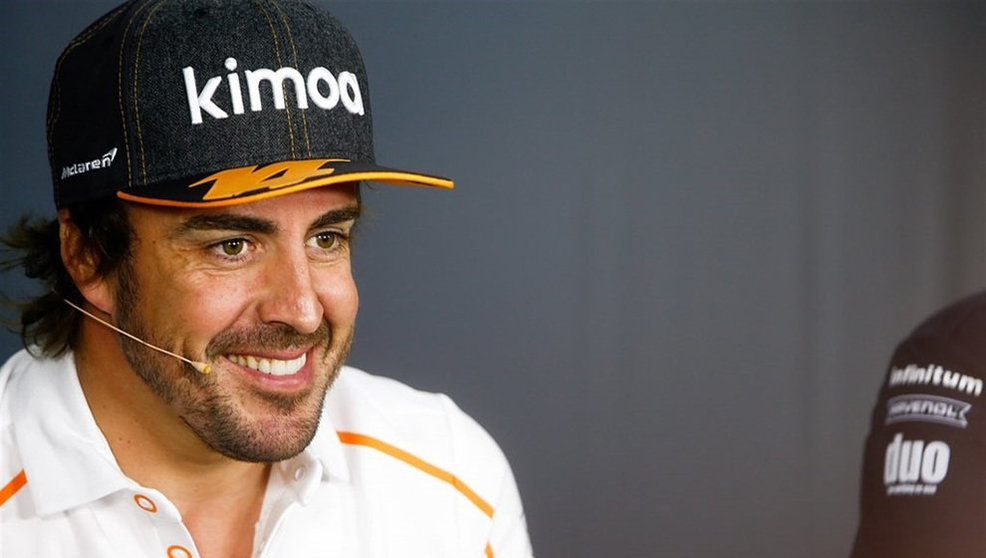 El piloto Fernando Alonso