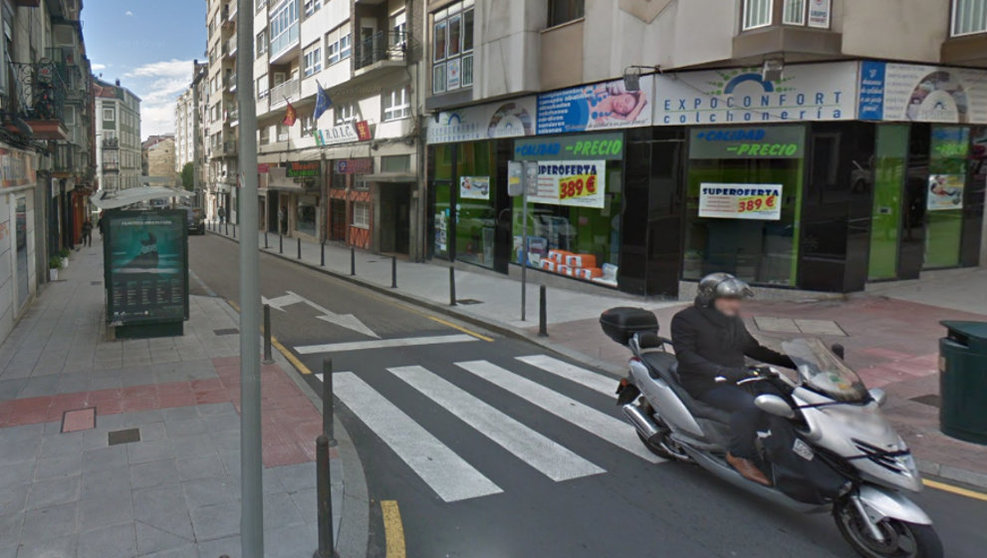 Paso de peatones en Santander | Foto: Google Maps