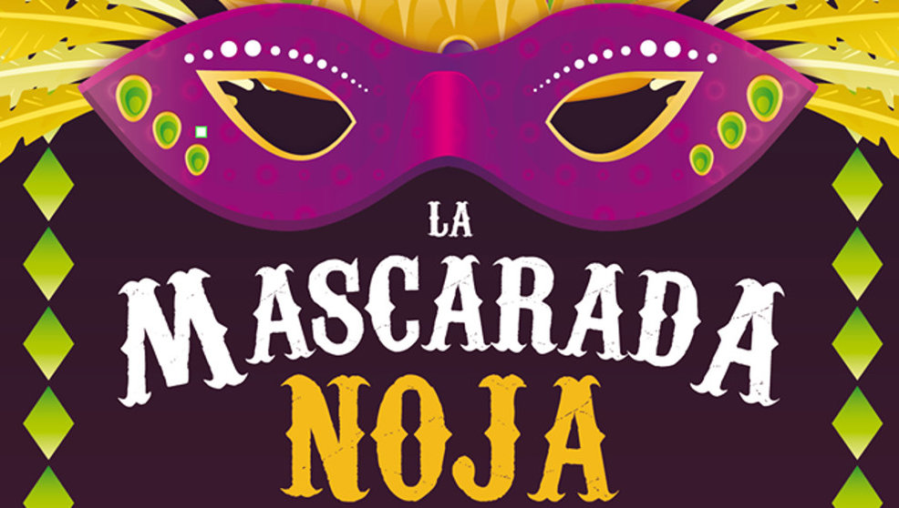 Detalle del cartel de La Mascarada de Noja de 2020