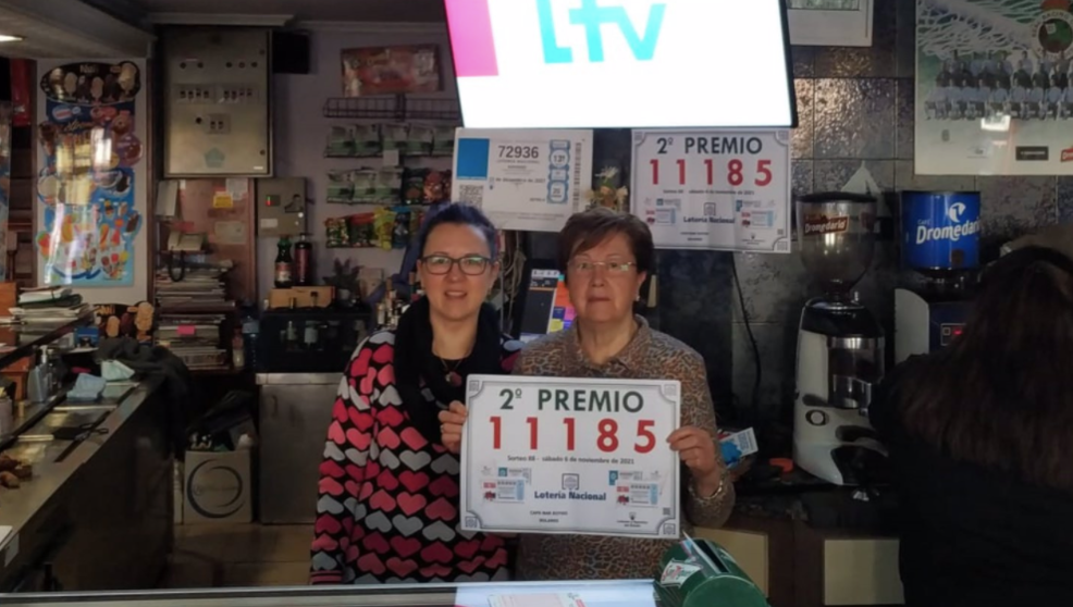 Café-bar Ruygo de Solares, donde se ha vendido el número del segundo premio de la Lotería Nacional