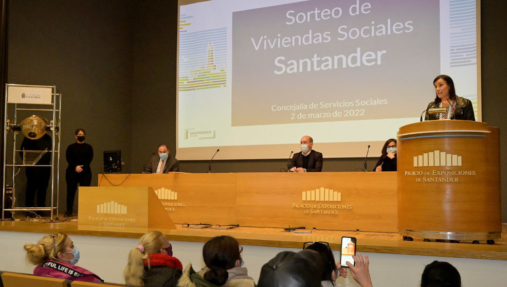 Sorteo de las viviendas sociales en Santander