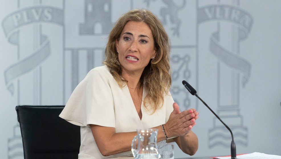 La Ministra de Transportes, Movilidad y Agenda Urbana, Raquel Sánchez.