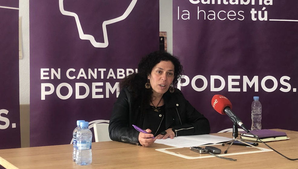 Mónica Rodero, candidata de Podemos