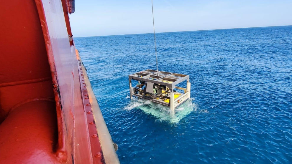 El robot Comanche de Salvamento Marítimo localizó el pasado 9 de abril el Vilaboa Uno