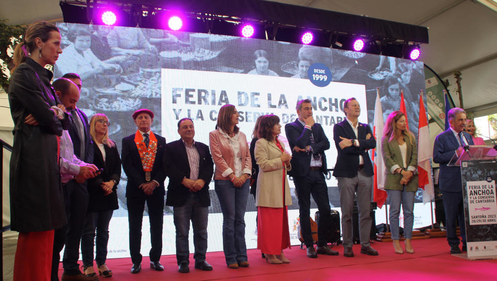 Inauguración de la XXIV Feria de la Anchoa y la Conserva de Cantabria