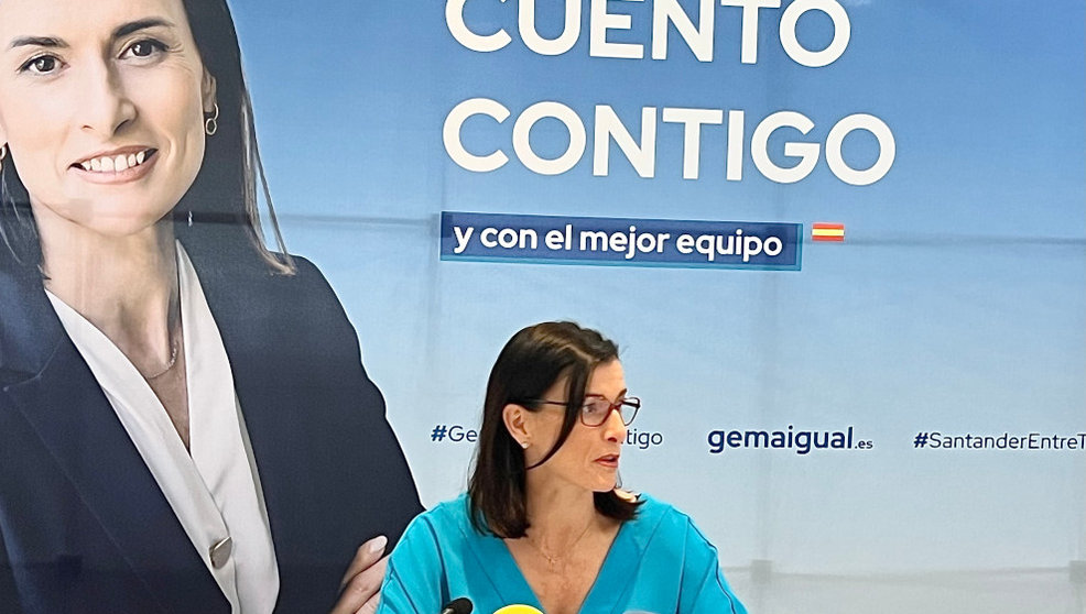 La alcaldesa de Santander, Gema Igual