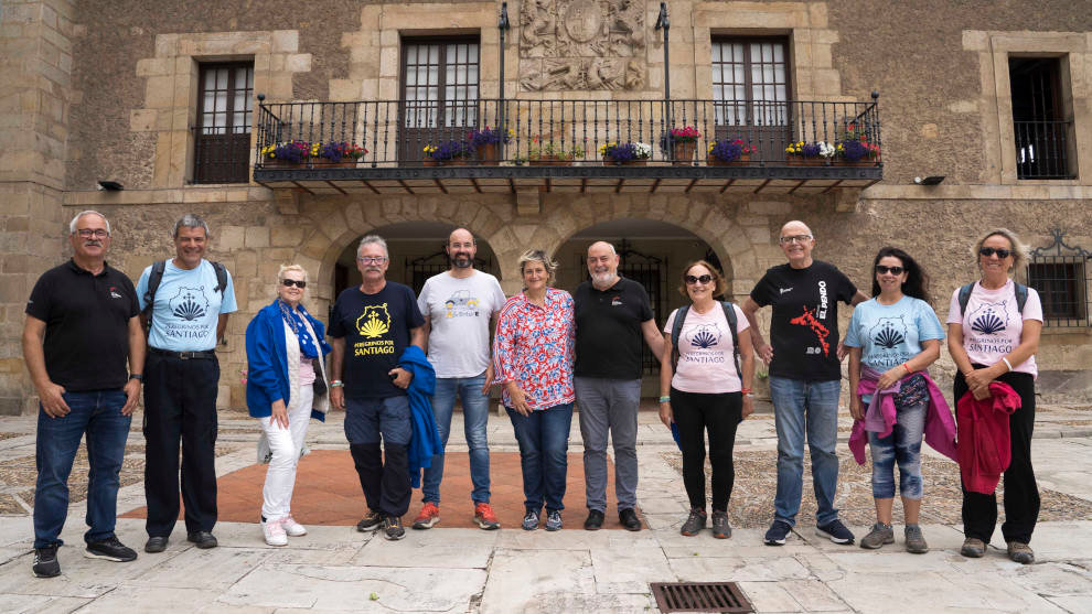 Camargo recibe a la Asociación de Peregrinos por Santiago en la Isla de Gran Canaria