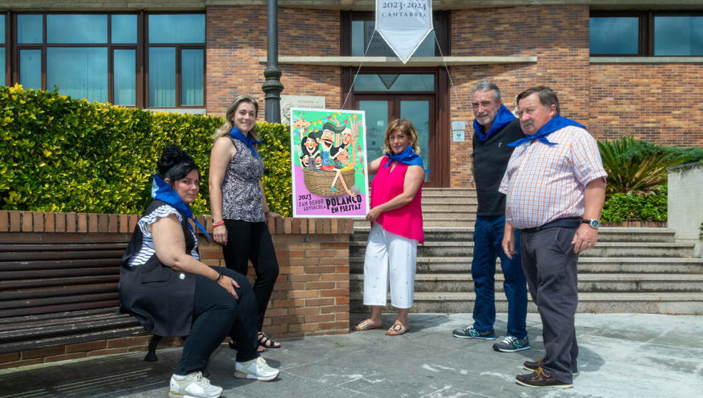 Presentación del cartel de las fiestas de San Pedro Advícnula en Polanco