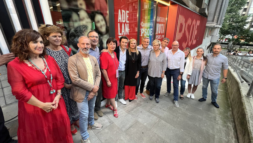 Inicio de campaña del PSOE
