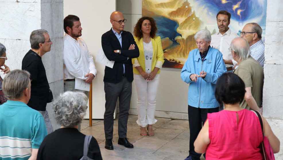 Inauguración de la exposición 'Pingere Sacris' de José Ramón Sánchez