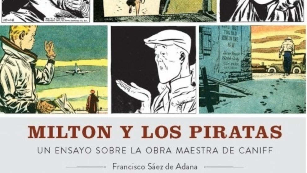 Parte de la portada de 'Milton y los piratas' de Kiko Sáez de Adana