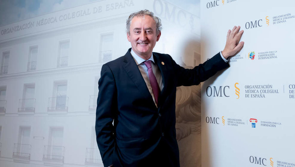 Tomás Cobo, presidente del Consejo General de Médicos de España y vicepresidente de la UE de Médicos Especialistas