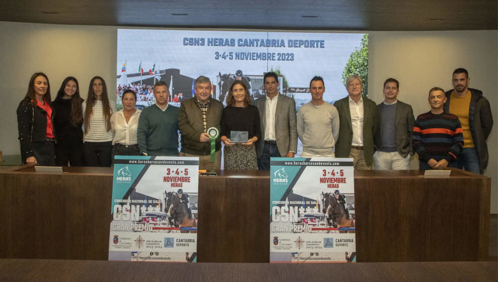 Presentación del Concurso Nacional de Saltos Showjumping Cantabria
