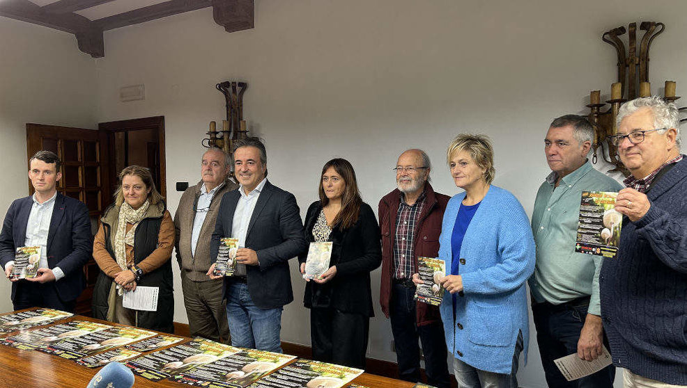 Presentación de las XXXVI Jornadas Micológicas de Cantabria