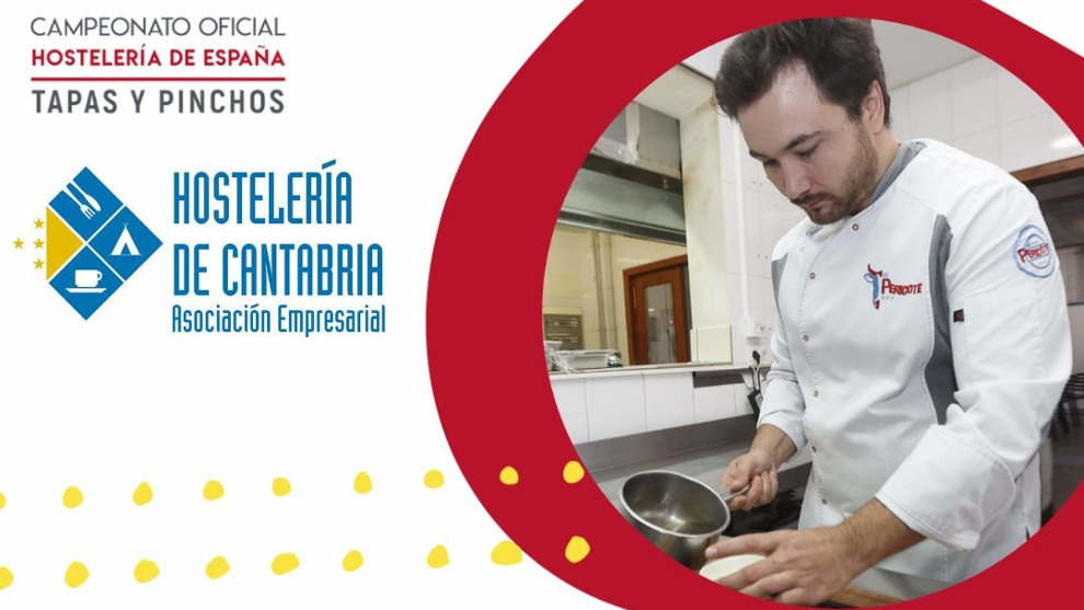 El chef Enrique Corsini, del Hostal del Pericote representará a Cantabria en el II Campeonato Oficial Hostelería de España 
