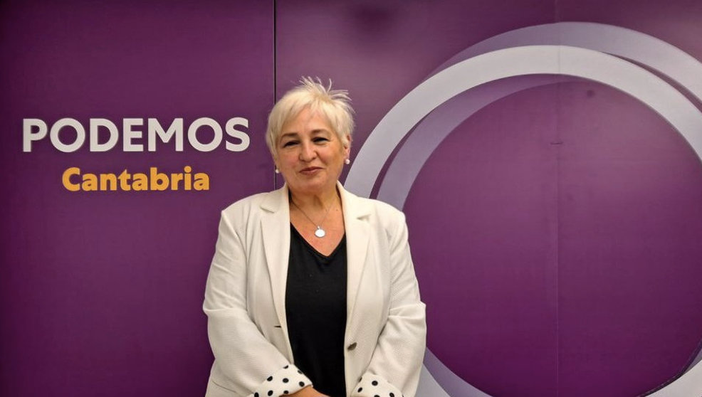 La secretaria de Feminismos de Podemos Cantabria, Argentina Cabarga